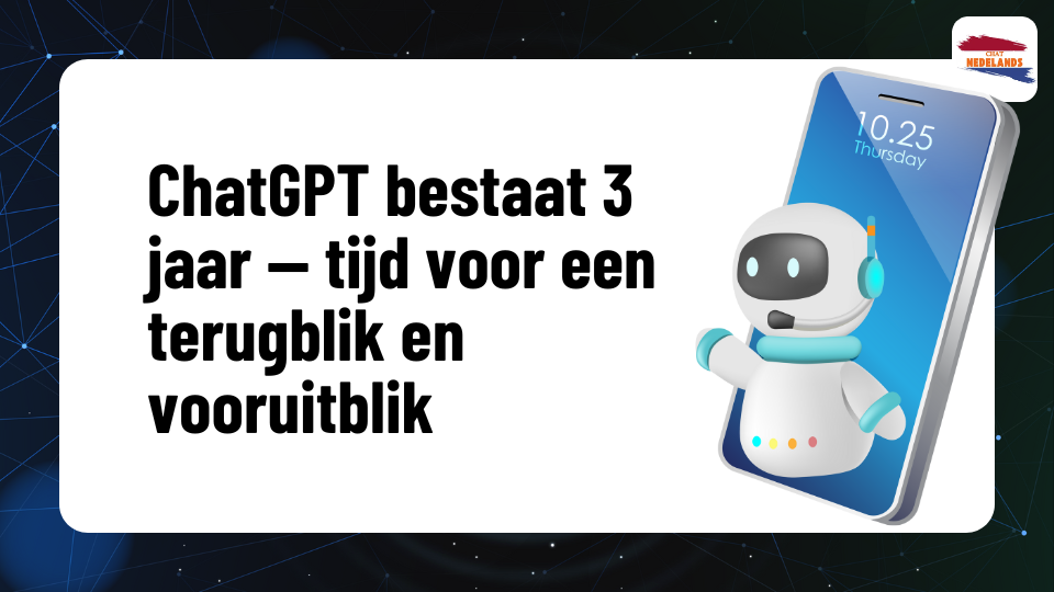 ChatGPT bestaat 3 jaar — tijd voor een terugblik en vooruitblik